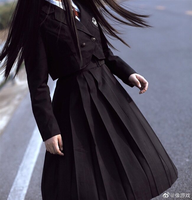 jk连衣裙制服现货喵仙生七宗傲慢西装外套长裙连衣裙