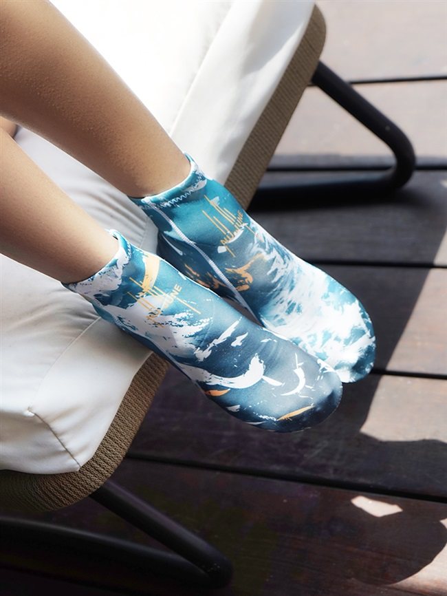 游泳防滑成人长筒潜水沙滩涉水软底浮潜装备潜水袜