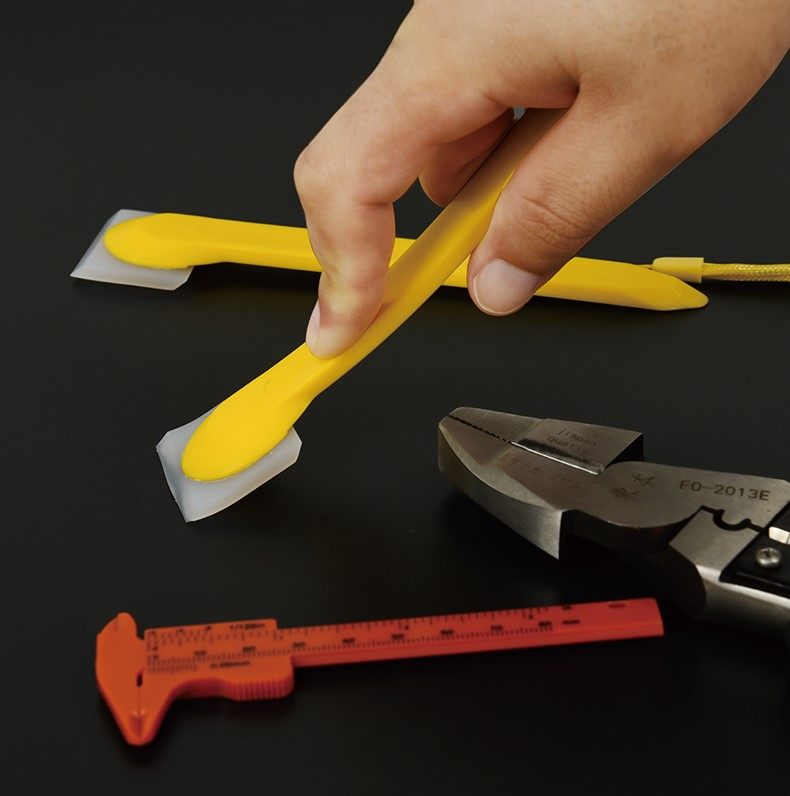 刮胶软皮刮刀板打胶刮工具平面板刮胶器石材刮刀