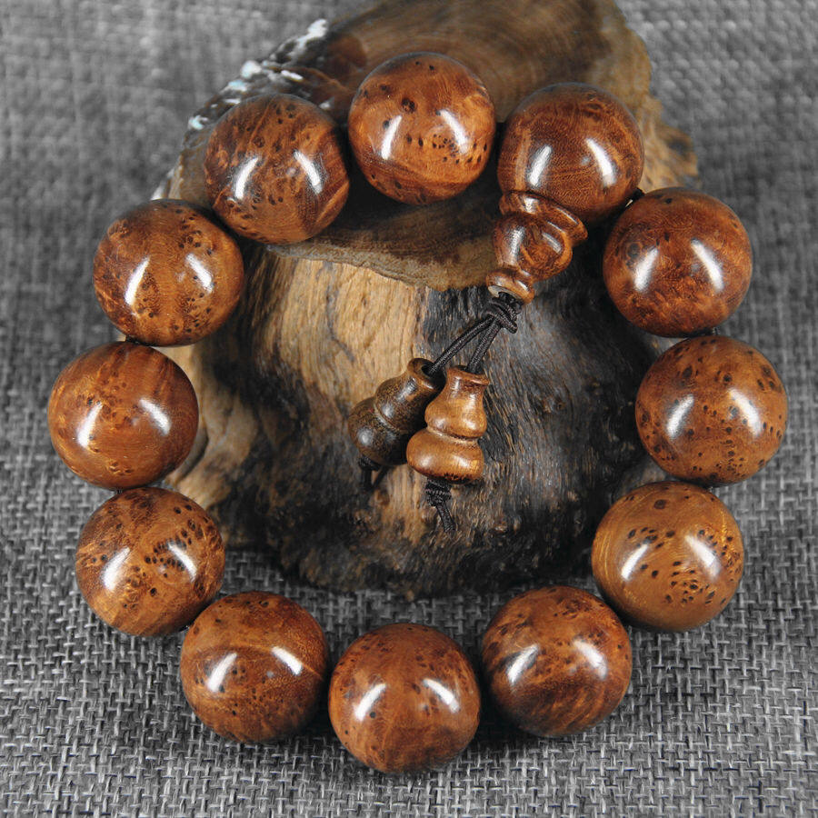 麻梨疙瘩佛珠手串20cm满花老麻利sn2502手串