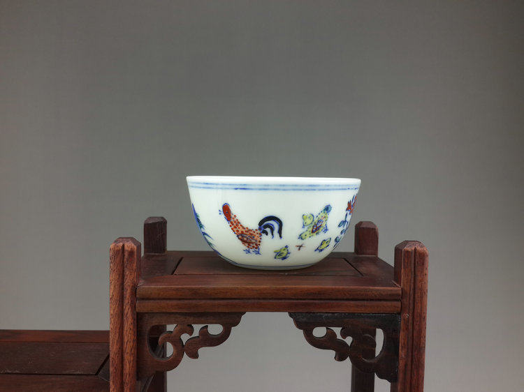 景德镇陶瓷器大明成化斗彩鸡缸茶壶茶杯功夫功夫茶茶壶