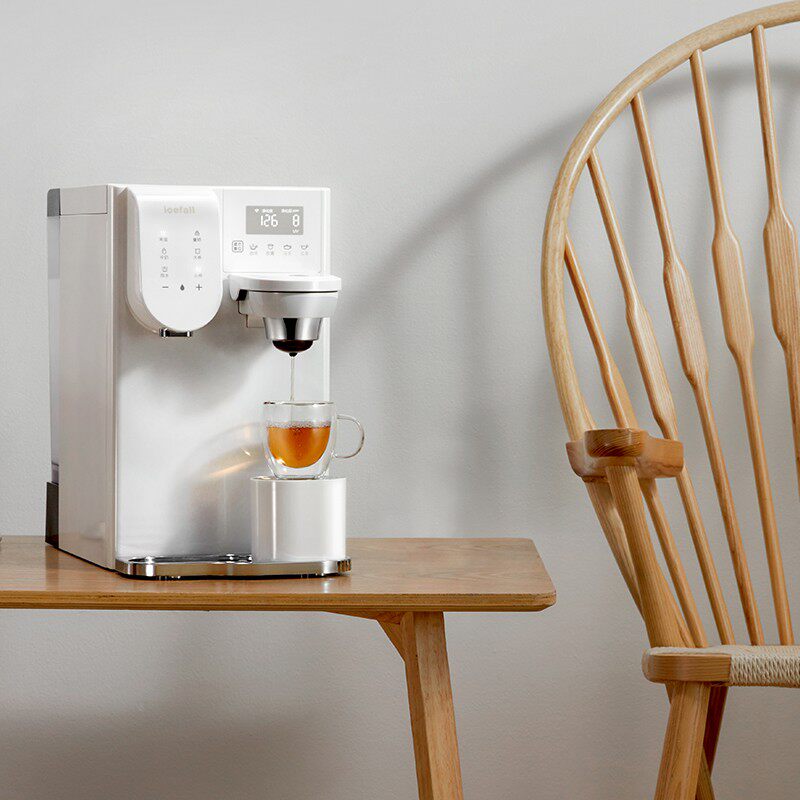 冰瀑icefall萃茶3代净水机yhr1203a台式家用净水器加热净水器