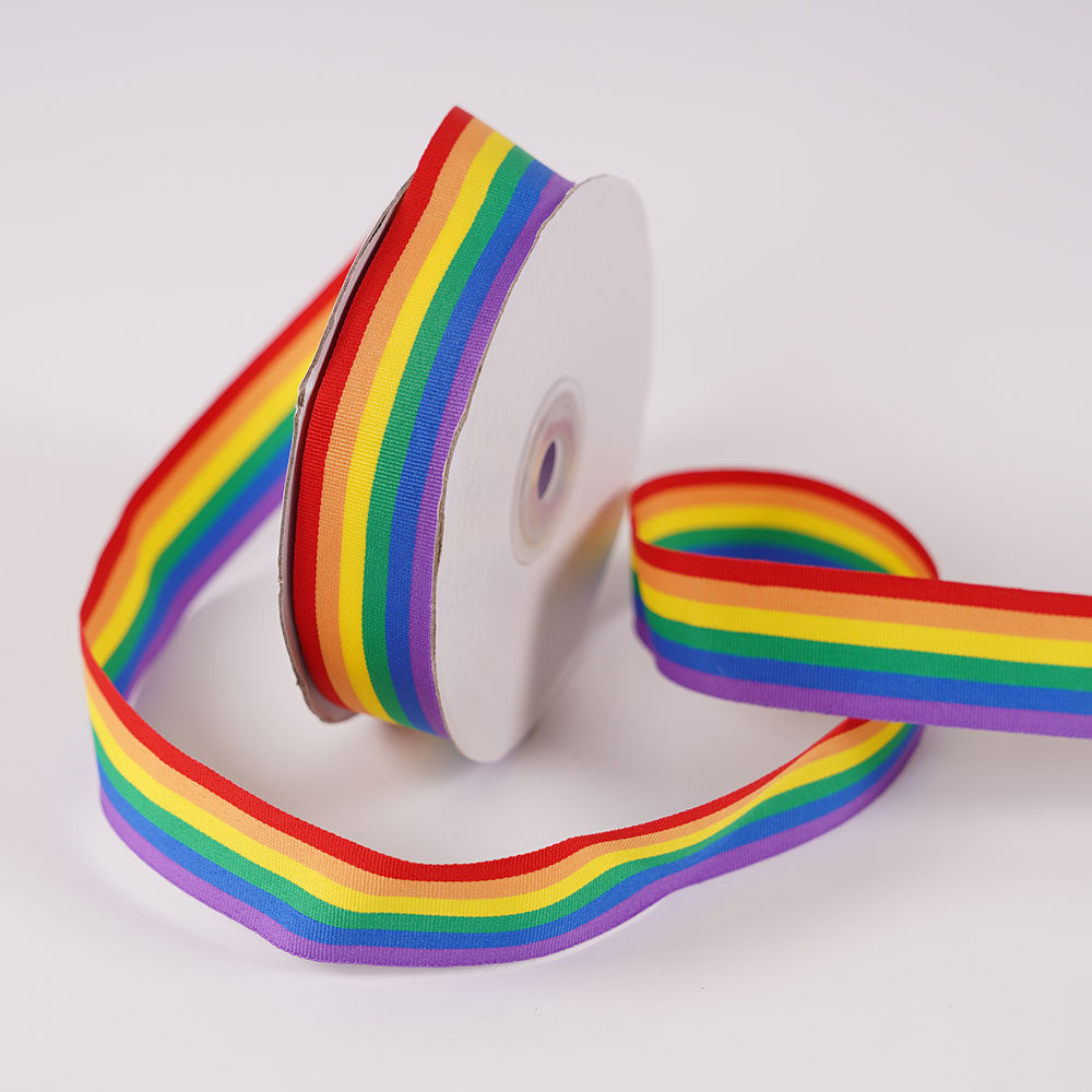 条纹布条红白蓝丈青罗纹织带丝带三色奖牌衬衫丝带