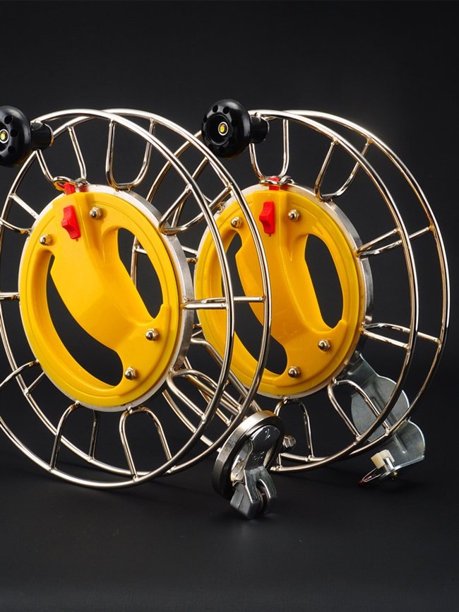 风筝不锈钢线盘线轮2325尺寸顺滑大轴轴承风筝