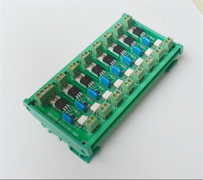控制扩展单片机设备bt137八路晶闸plc交流负载开发板