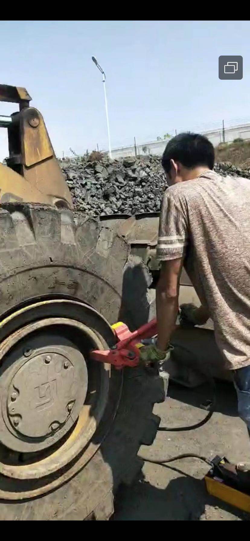 轮胎液压剥胎趾口脱离离器便携式拆胎卡车铲车轮胎维修工具