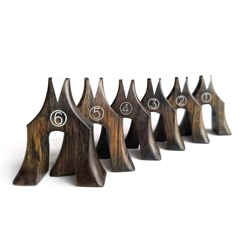 古筝檀木莲花筝码琴码码子雁柱121三角专用其它乐器配件