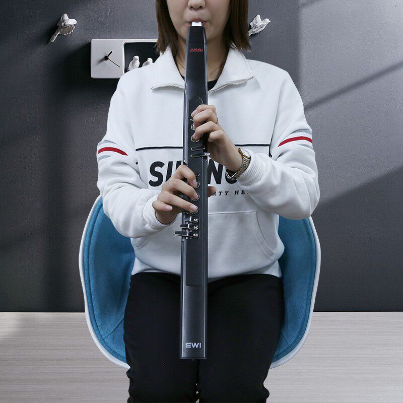 吹管akai雅佳ewi5000专业长笛笛子萨克斯双簧管电子电子吹管