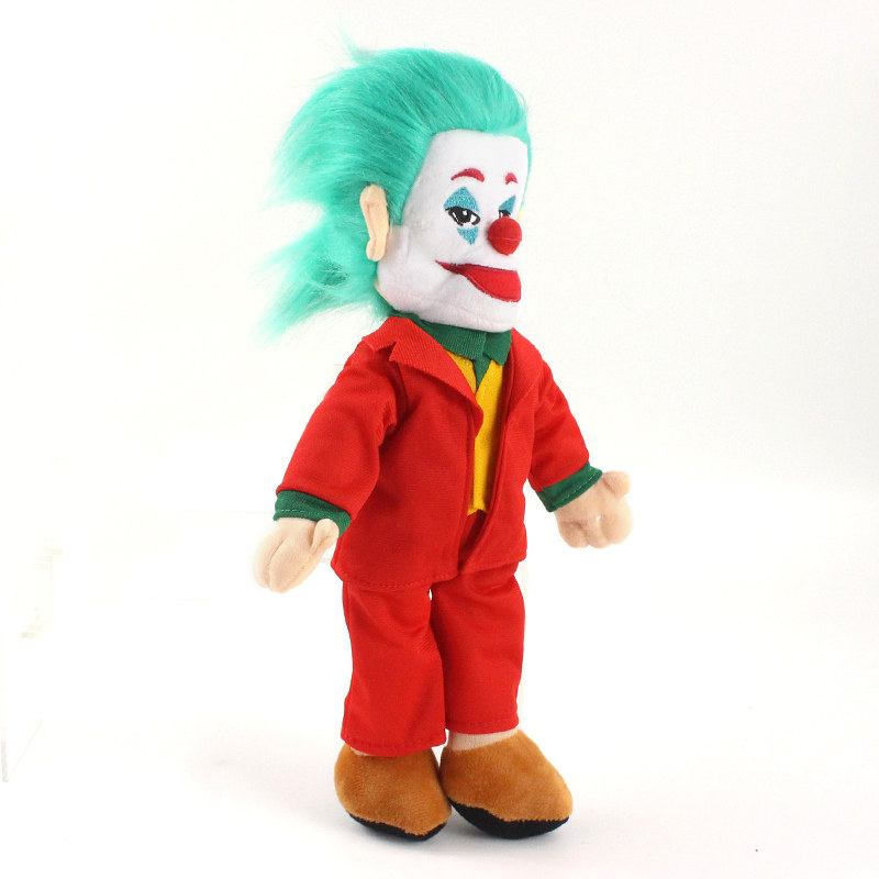 电影小丑joker毛绒公仔圣诞礼物玩具儿童布娃娃毛绒布艺类玩具
