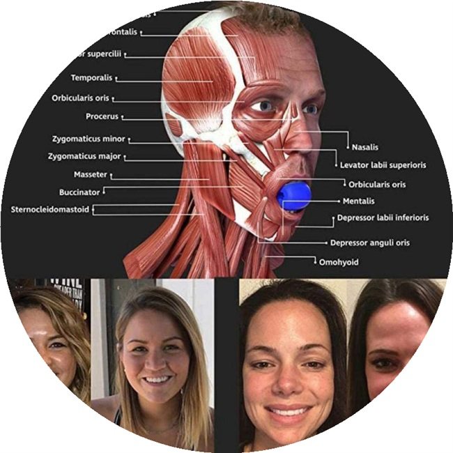 训练下颚咀嚼jawzrsize下颌健身球肌肉硅胶锻炼器器健身球