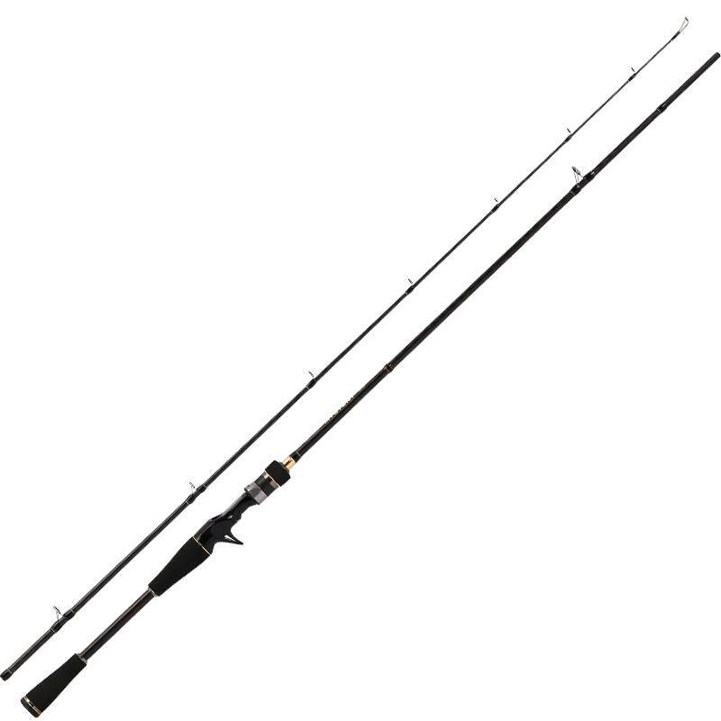 钓之屋翘嘴鲈鱼路亚碳素调直柄mh谜影24米21米八工竿