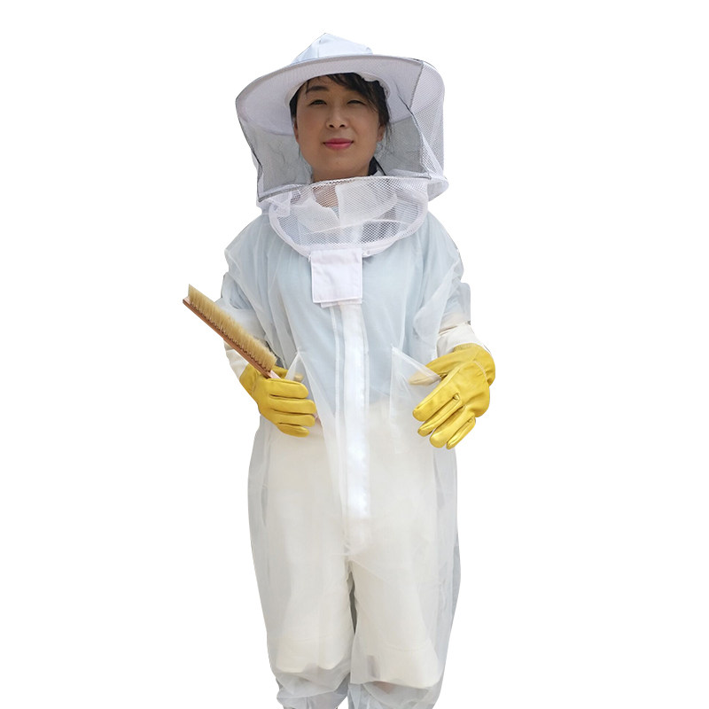 包邮透气型防蜂服蜜蜂防蜂衣连体防护服养蜂衣蜂帽蜂具养蜂工具