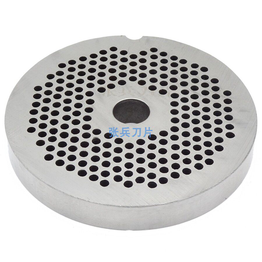 成都不锈钢绞肉机孔板篦圆出肉料板筛子网张兵刀片绞肉机