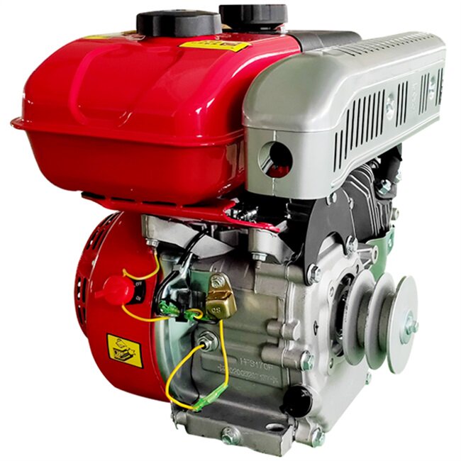 重庆通机170f二分分之一减速汽油机1800转发动机汽油机