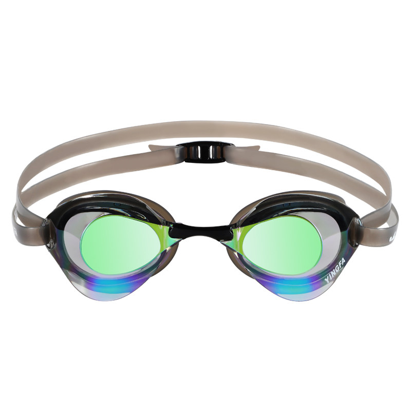 成人镀膜刀片英发泳镜男女高清防水专业竞速泳镜