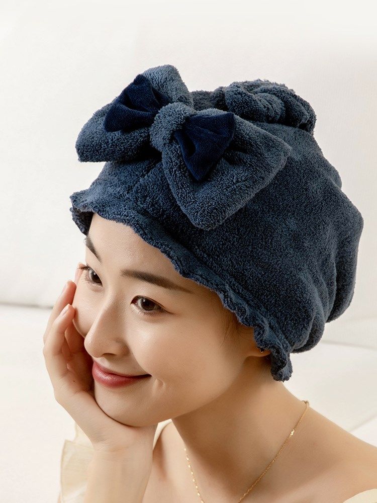 女孩干发帽超厚速网红同款超强吸水女士软萌干发帽