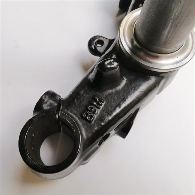 四巡jym125t3原装方向柱下托架三星减震轴承转向摩托车减震器