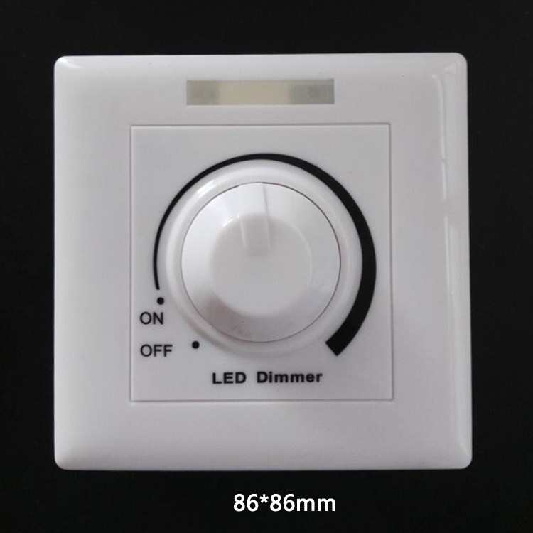 调光010v10v驱动旋钮开关面板调光开关