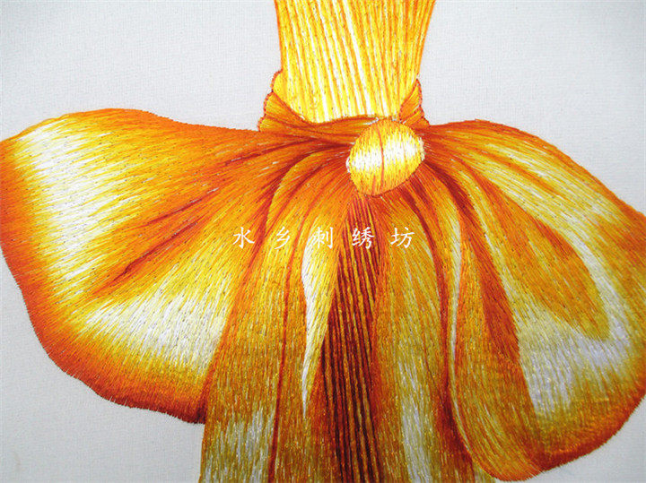 精品丝线苏绣成品客厅挂画装饰装饰机机绣苏州苏绣