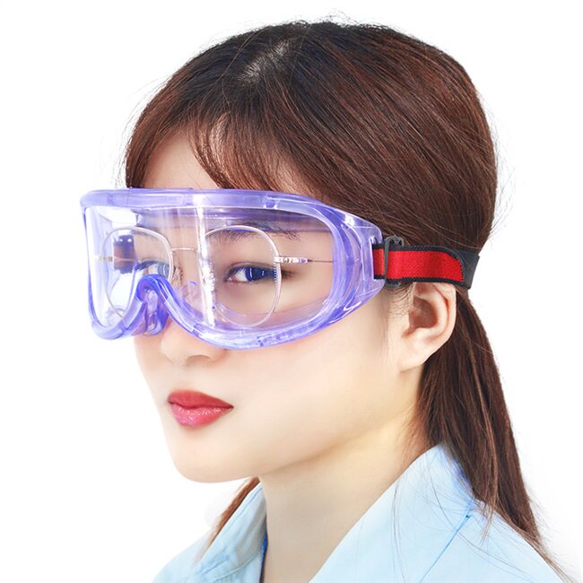 眼罩防风风沙飞溅多功能透明防护化工防尘实验室眼罩