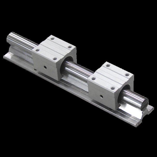 滑块木工upesbr导轨圆柱滑台光轴滑道铝托直线运动轴承