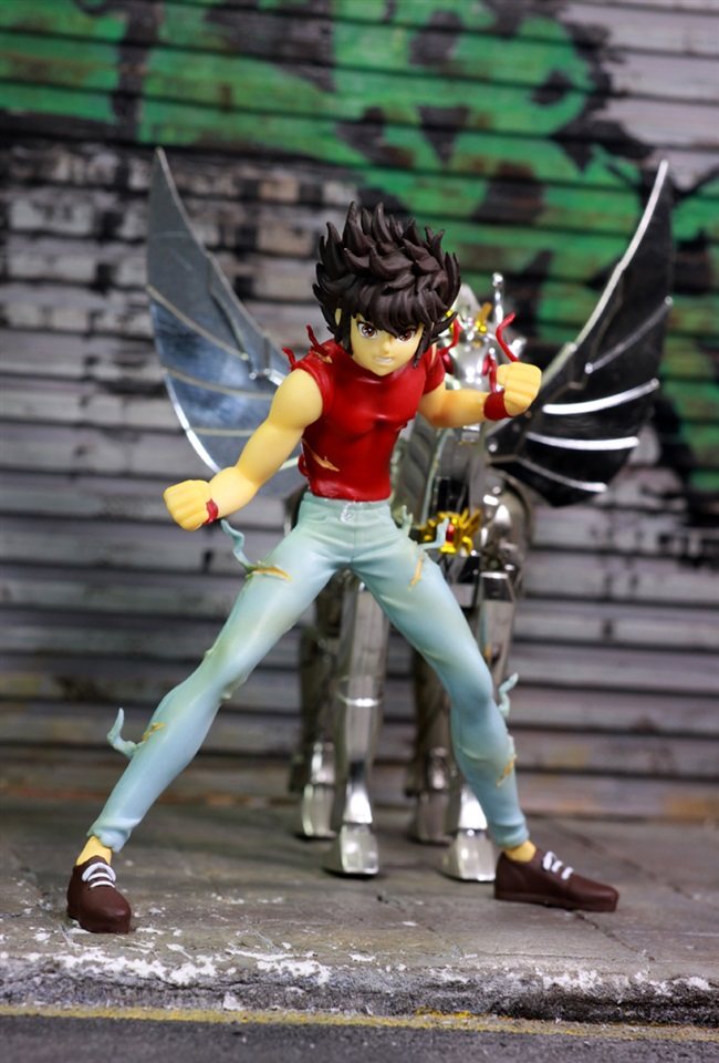 万代圣斗士眼镜厂星矢天马座便服圣衣神话ex景品潮玩盲盒