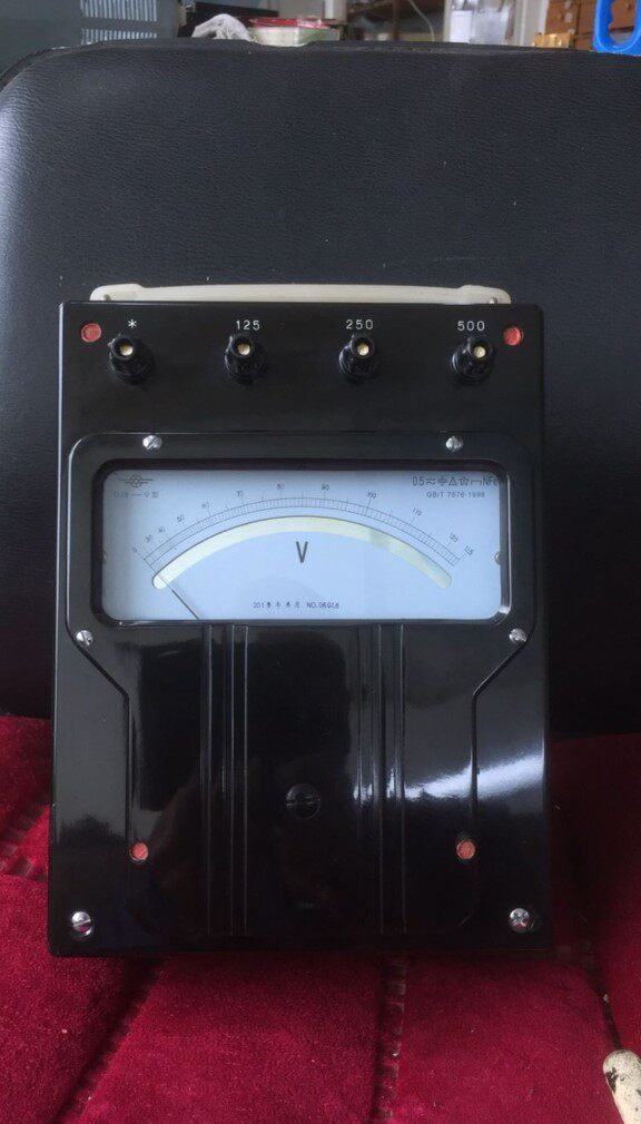 d26v直流伏特安培051020a指针式标准电表05级电流表电表