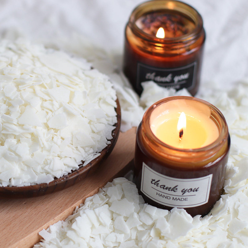 椰子蜡烛果冻蜡香薰diy大豆蜡原料白蜂蜡冰花蜡蜡石蜡diy蜡烛材料