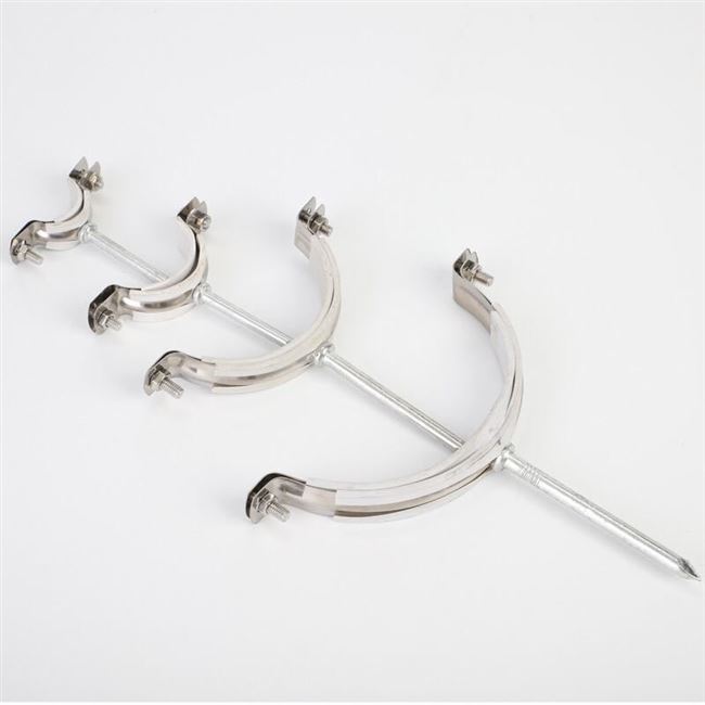 水管管卡卡子固定管夹不锈钢卡箍pprpvc落水管夹