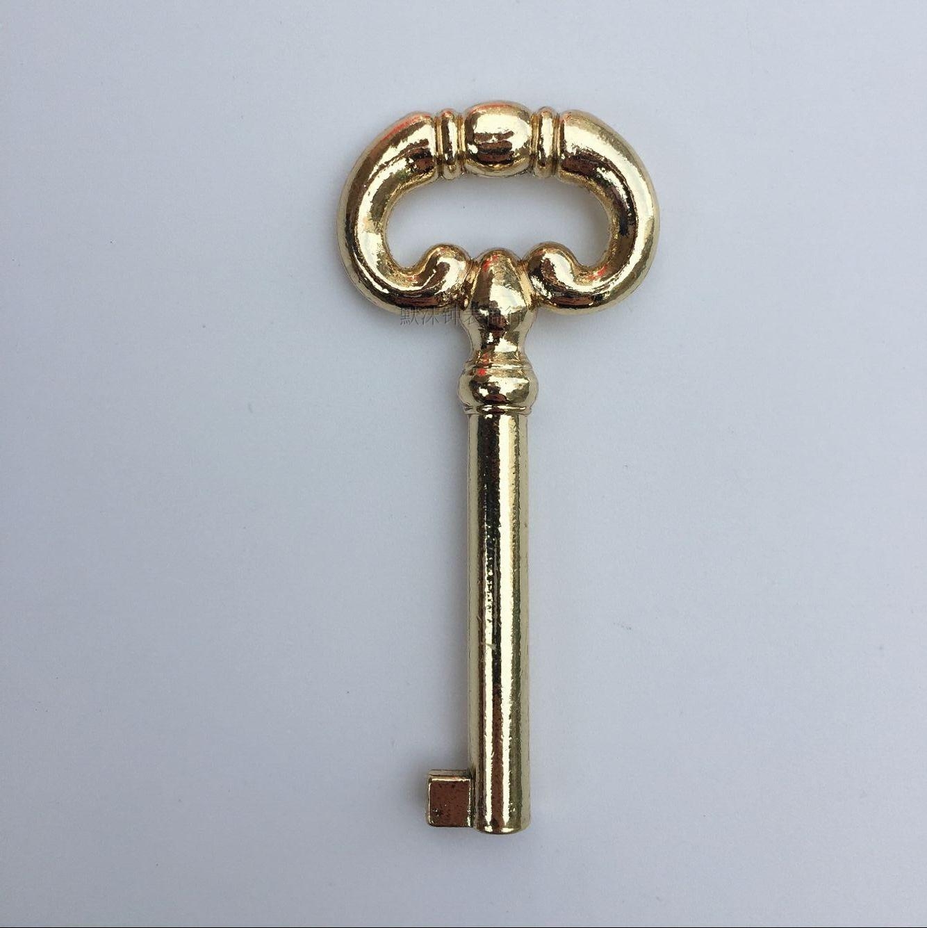 高档落地钟机械开门门钥匙配件老式钟表挂钟摆钟立钟