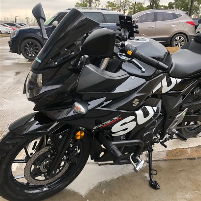 gsx250r新款摩托车改装171819年导流挡风玻璃风挡摩托车前挡风