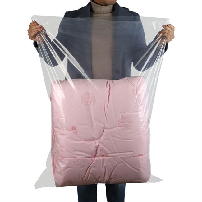 大号塑料袋加厚透明大码搬家袋子高压pe口袋塑料自封袋