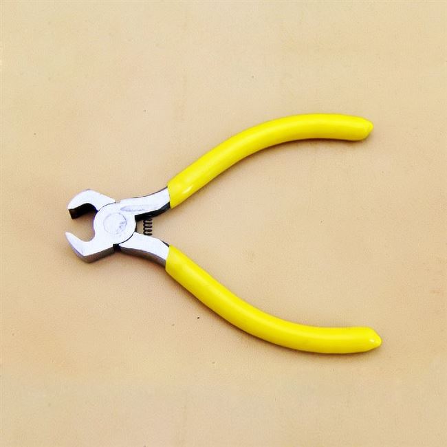 钳子迷你顶切平口钳扁嘴去齿拔针尖嘴手工皮艺尖嘴钳