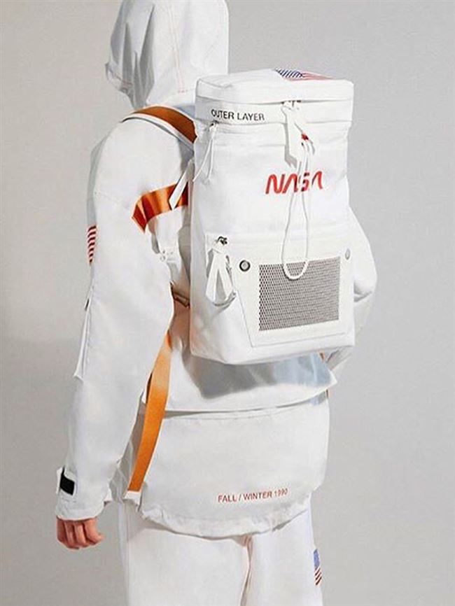 背包宇航员20ssnasa联名双肩学生书包腰包胸包男双肩背包
