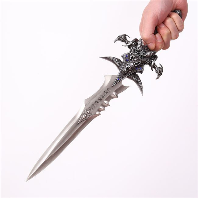 动漫周边魔兽世界霜之哀伤44cm金属模型手办游戏实物周边