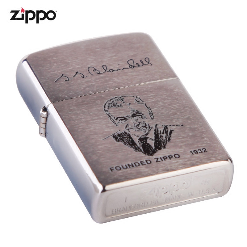 zippo官方旗舰店打火机正版火机男士创始人纪念200flzippo