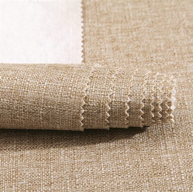 粗麻墙布米白无缝全屋咖啡浅灰灰色简约客厅墙布