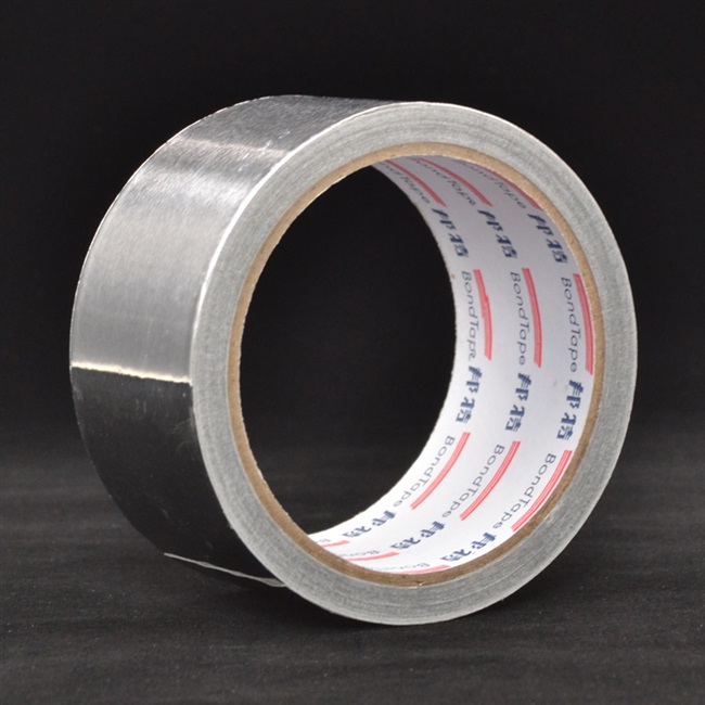 铝箔胶带加厚夹筋玻纤耐温保温热水器接口胶粘带铝箔胶带