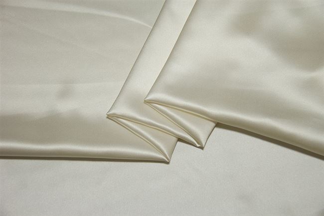 绸缎布料布头真丝重磅姆米白色重缎零料桑蚕海绵垫