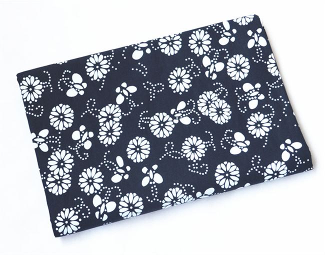 首页 下载app                          活性印染蓝印花布 民族风