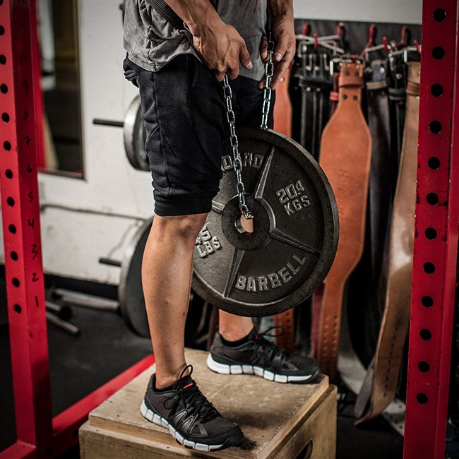 健身装备铁链负重腰带引体向上双杠屈伸力量运动护具