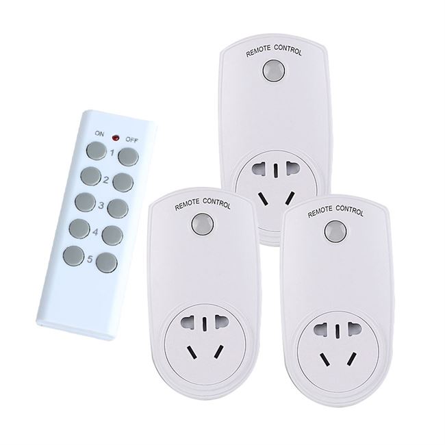 遥控插座智能家居电源开关433m无线射频老人孕妇