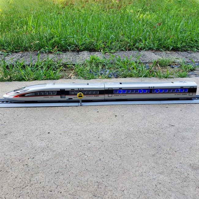 火车复兴号高铁合金动车仿真模型轨道和谐号金属火车模型