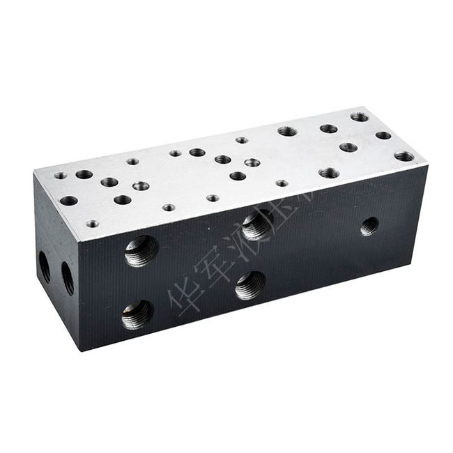 小型液压标准油路块集成块非标阀块阀组液压机液压机