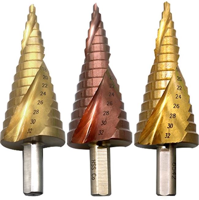 钢板10mm梯形钻头铁皮钨钢开孔8mm16mm螺丝锥金属扩孔钻