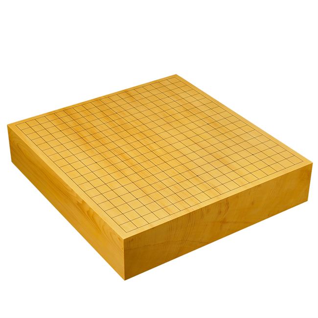 围棋棋盘黑木一枚92mm天地柾香榧木76314蛤碁石围棋