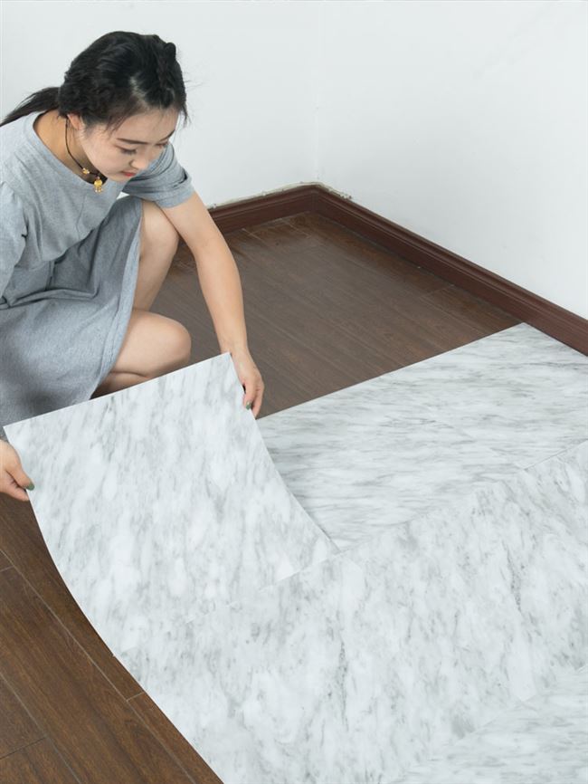 pvc防水塑胶5平方地板贴自粘地板革水泥地板砖贴纸加厚耐磨家用