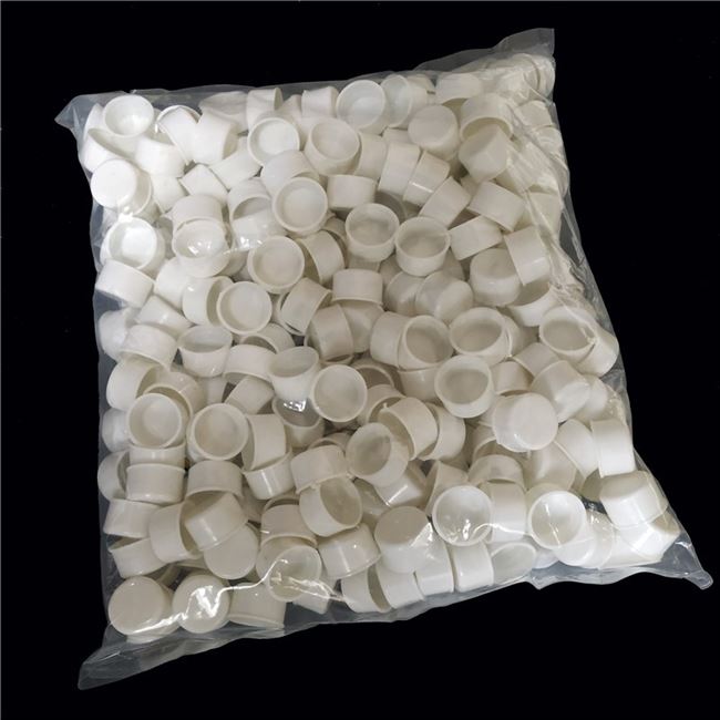 25pvc线管堵头管帽pe材质外堵封口闷头防尘upvc管