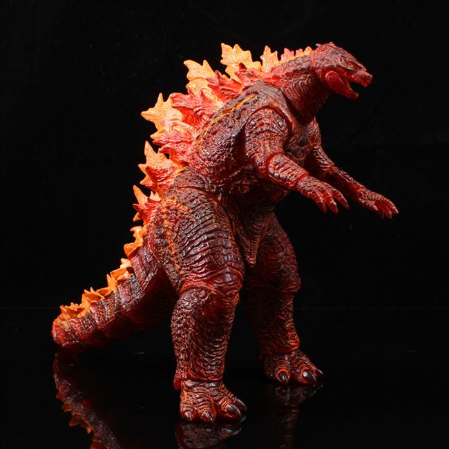 红莲哥斯拉关节可动手办玩具模型盒装godzilla红色手办