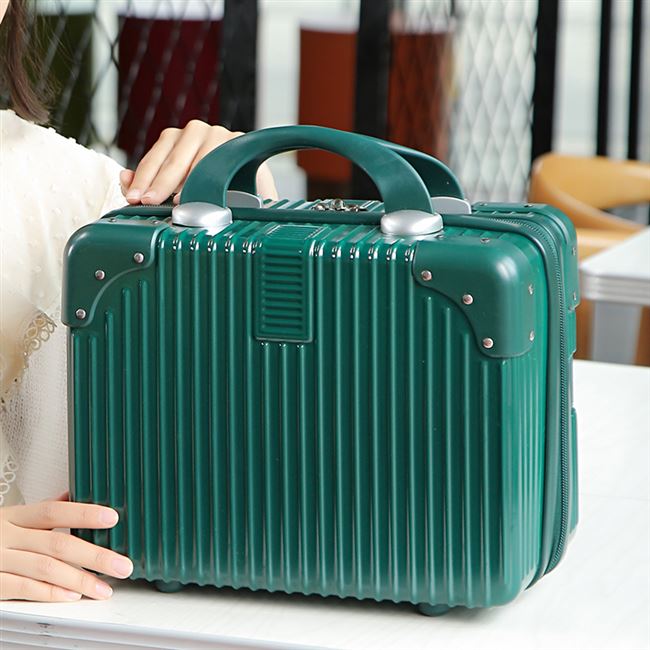 可爱爱小手提行李箱14寸便携化妆箱包韩版大容量旅行箱